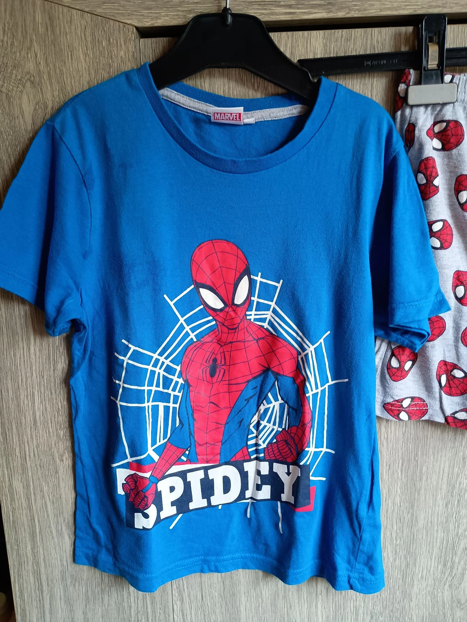 Pijama corto con Spiderman, talla 116-122 – photo 2